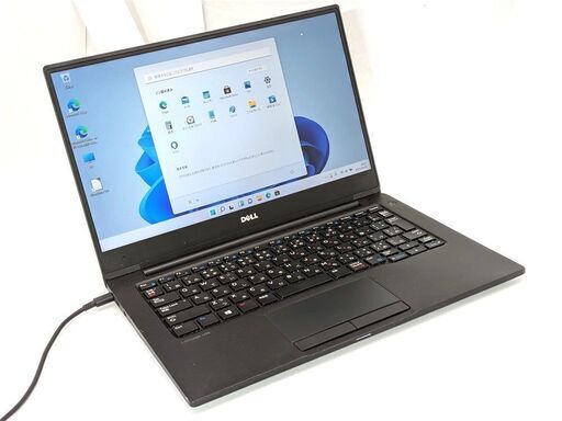 送料無料 訳あり マウス付 高速SSD 13.3型 ノートパソコン DELL Latitude 7370 中古良品 第6世代CoreM5 8GB 無線 カメラ Windows11 Office