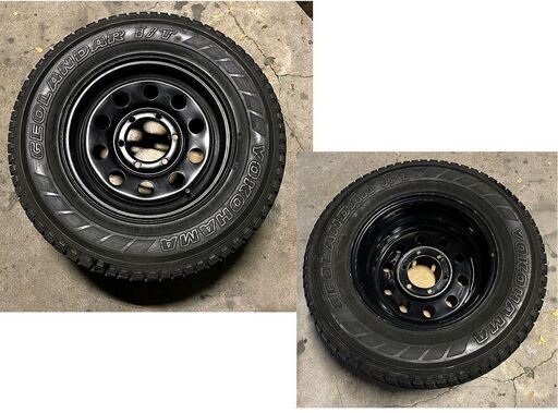 スタッドレスバリ山15インチ139.7-6H225/70R15ハイエース200系  