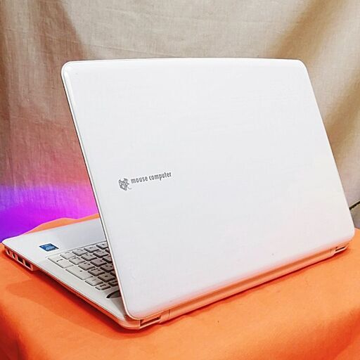 ◇青いネオンライト付ノート◇15.6インチ大画面 テンキーつき◇ 現品管理