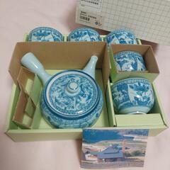   SOLD OUT  未使用品   急須 湯のみ5客セット  ...