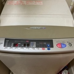 【無料】家庭用洗濯機　SHARP ES-SE80
