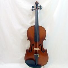 メンテ済み アンティーク バイオリン ノーラベル 4/4 虎杢 推定1940年頃 哀愁ある音色 トマスティーク社スピリット弦 全国発送対応 中古バイオリン 名古屋近郊 手渡し可能 試奏 愛知県清須市より 管理（カ）TO398