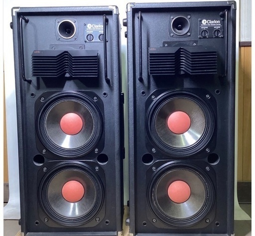 大型　スタジオ用　Clarion クラリオン スピーカー  3WAY ２本セット