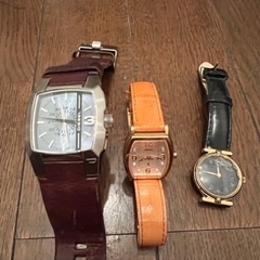 値下げしました。腕時計×3個　diesel/SEIKO/ungaro