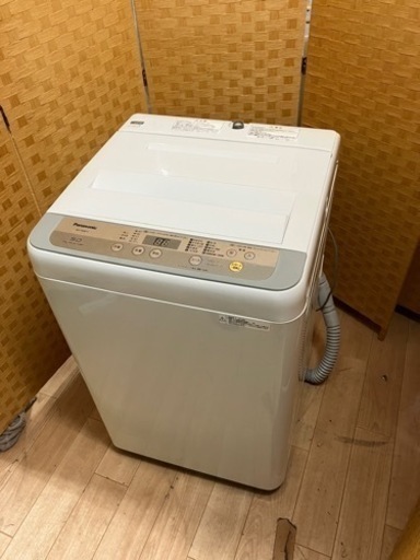 【引取】Panasonic 全自動電気洗濯機 NA-F50B11 2018年製 取扱説明書付き