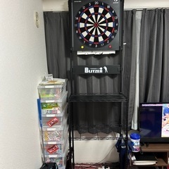 ダーツボード、台
