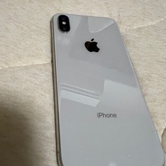 激安　iPhoneX 64GB silver SIMフリー