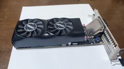 PCパーツ MSI GeForce GTX 1050 Ti 4GT LP