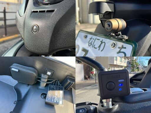 大阪市】超低走行 SH15J トリシティ300 車検R7年1月まで 純正オプション