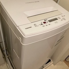 【無料】【フタが外れる】東芝 洗濯機AW-45M5(W) [全自...
