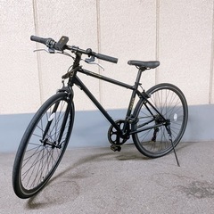 クロスバイク 700C 外装6段変速 ライトカギつき