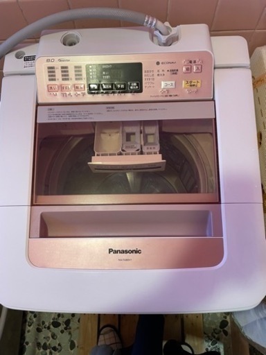 パナソニック洗濯機　NA-FA80H1
