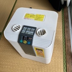【ネット決済】ナカトミ　スチームファン式加湿器　SHF-12 白