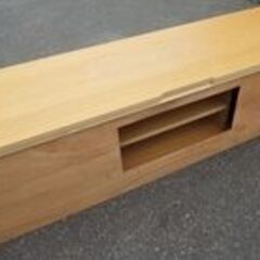 良品 IDC大塚家具 オーク材 アクロス テレビボード 横幅180㎝ テレビ台 AVボード