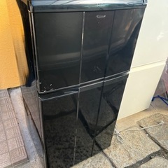 【ネット決済・配送可】ハイアール　冷蔵庫　JR-N100C 2012年