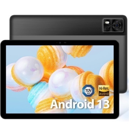 新品Android 13 タブレット 9GB+128GB (1TB TF 拡張) 8コアCPU 1.6GHz、10インチ、6580mAhバッテリー、SIMフリー