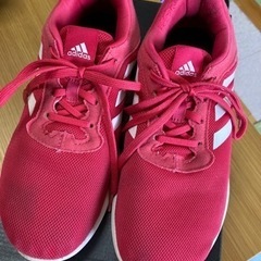 取引き終了)adidas 24cm アディダス レディース キッ...