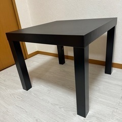 IKEA ローテーブル　ブラック　差し上げます