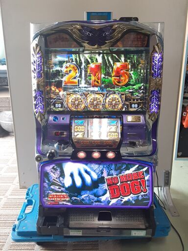パチスロ スロット台 実機 ANOTHER GOD HADES 奪われたZEUS...ハーデス コイン不要機 通電確認済み/ NJ-0124