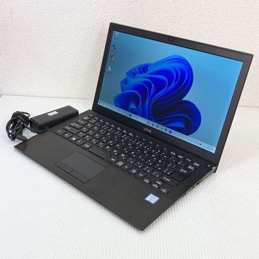最新OS Win11 モバイルPC フルHD液晶 総重量1.2kg ★ VAIO S13 VJS131C11N Core i5-6200U(2.3G/2コア) メモリ8GB SSD128GB