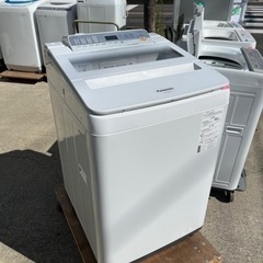 ☆8.0kg洗い!!☆ Panasonic 全自動電気洗濯機 NA-FA80H6 2018年 配送  