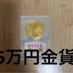 【ネット決済・配送可】皇太子陛下御成婚記念 金貨5万円