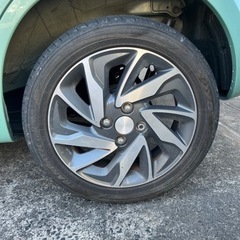 SUZUKI スペーシア純正 15インチ 4.5J+45 4H-100 中古