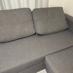リサイクルショップどりーむ天保山店 No3656 本革カウチソファ five by 