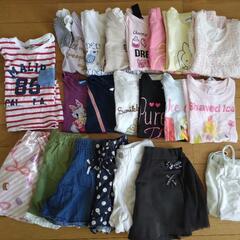 【お話中】120センチ　女の子　夏服　USED