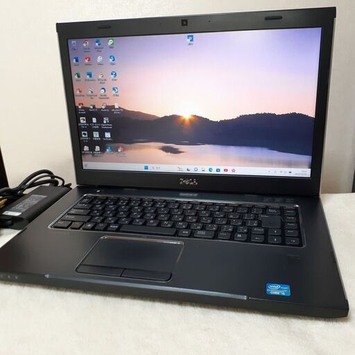 【取引中です】DELL　vostro　15インチ　i5　8GB　SSD（256）　カメラ　Wi-Fi　Bluetooth　マルチ　Office2021　Windows11