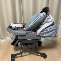 美品 コンビ ホワイトレーベル ネムリラ AUTO SWING BEDi Long 