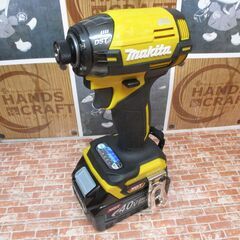 makita マキタ TD002GDXFY インパクトドライバ 未使用 40V バッテリー 