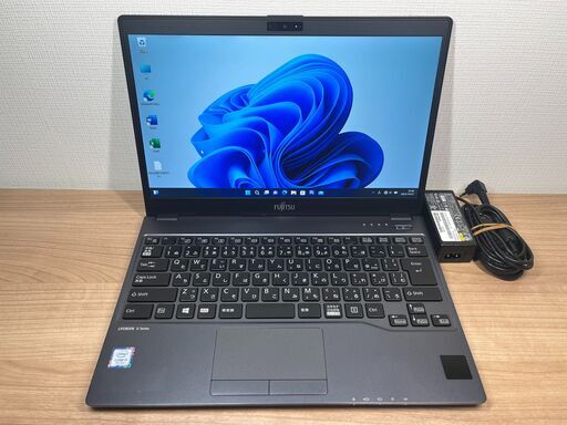 お買い得・SIM搭載〉1015 富士通 LIFEBOOK U938/S i5-7300U ８GB / SSD 256GB 第7世代 Windows11 Office 軽量