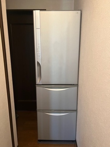 【取引先決定】日立　ノンフロン冷蔵冷凍庫　315L  2014年製