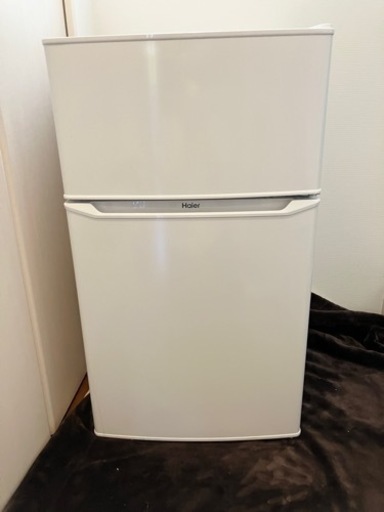 一人暮らし　冷凍冷蔵庫　Haier JR-N85C(W)【2021年式】