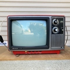 ジャンク　1980年製　ブラウン管　テレビ　TV 