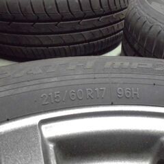 TOYO TRANPATH ＆ DOSアルミ　17インチ7.0J　溝有り　アルファード等