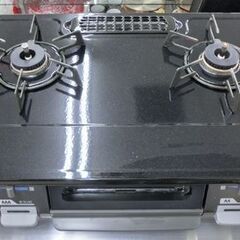 LPガス用 ガステーブル 2016年製 リンナイ RT64JH-L 左強火 幅60 グリル