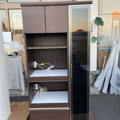 ウペア 高機能レンジボード ダークブラウン 幅90cm
