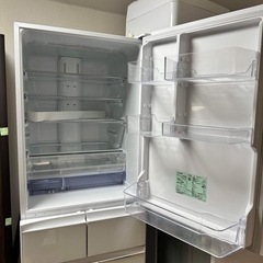 2021 年製】三菱電機 455L冷蔵庫 MR-B46G-W1 左開き