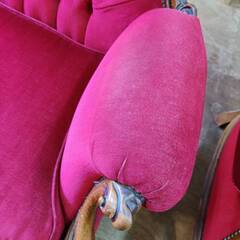 【愛品倶楽部柏店】 ロココ調 ワイド3Pソファ ヨーロッパアンティーク様式