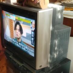 ブラウン管テレビ　東芝　２５型　リモコン付　２００１年製