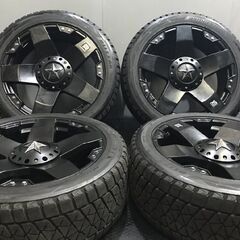BS BLIZZAK DM-V2 285/45R22】スタッドレス【KMC XD775 ロックスター 