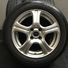 【BS BRIDGESTONE NEXTRY 175/65R15】夏タイヤ【TOPRUN NK5 トップラン 15インチ 6J4HPCD100+45】21年製 バリ溝 フィット等　(TE184)クレジットカード QRコード決済可能