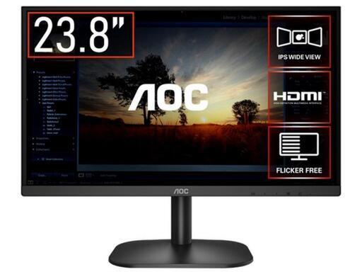 新品　iPS液晶　AOC 24B2XH/11 BLACK