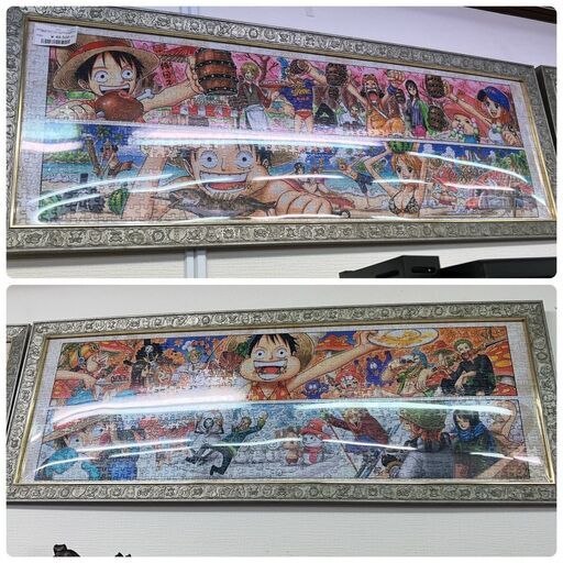 【レガストック江東店】ONE PIECE ワンピース AUTUMN\u0026WINTER ワンピース展限定 ジグゾーパズル 950ピース 専用額縁 希少品