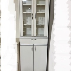 食器棚　ホワイト　キッチン収納