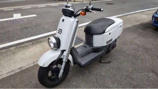 YAMAHA ボックス　白色　原付メットインスクーターバイク　すぐ乗れます　福岡市南区