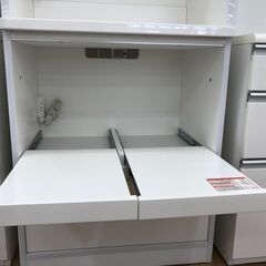 ☆ジモティ割あり☆ モリタインテリア工業 食器棚 ホワイト H205×W70×D49