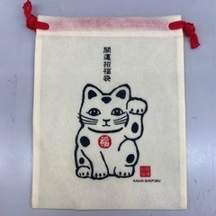 【新品未使用】招き猫　巾着袋　100枚